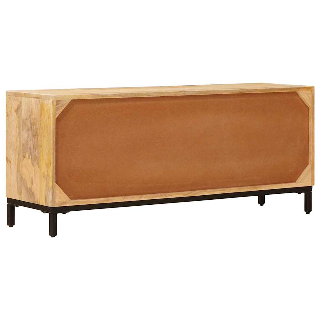TV stalci s ladicama Smeđa 110 x 30 x 46 cm Čvrsto drvo manga