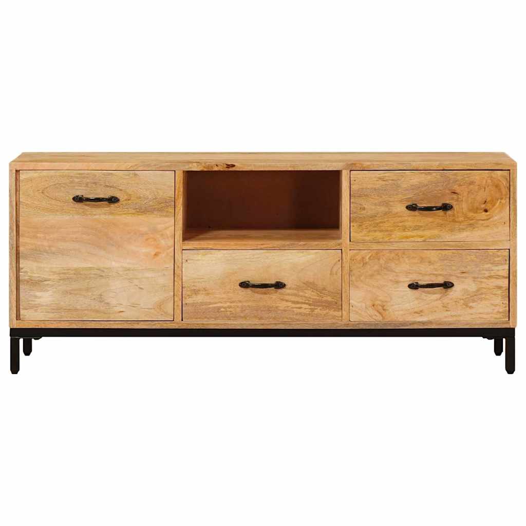 TV stalci s ladicama Smeđa 110 x 30 x 46 cm Čvrsto drvo manga
