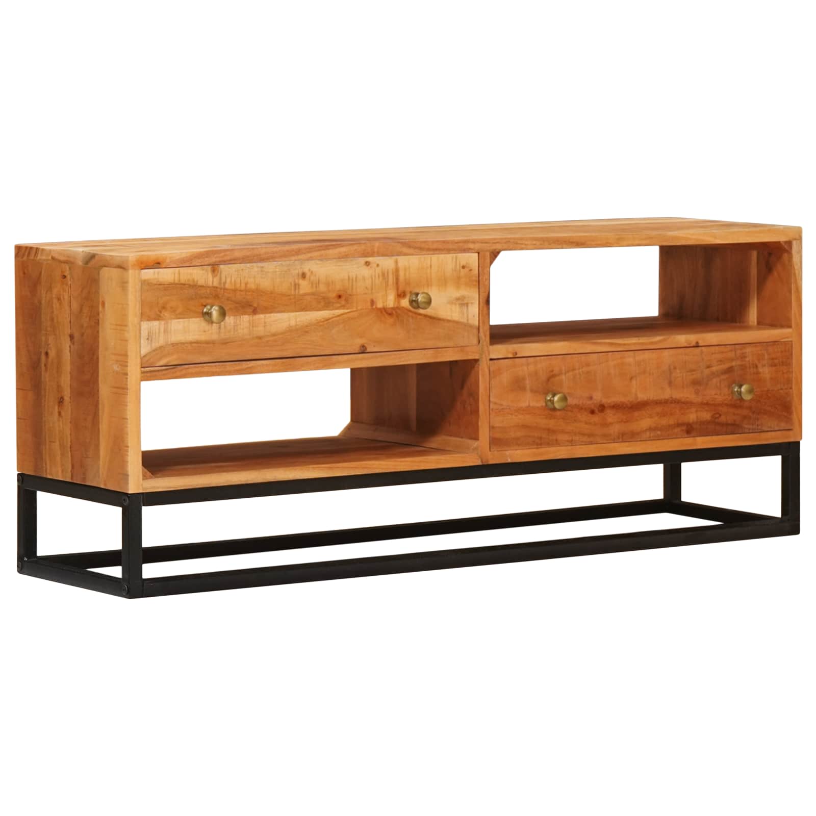 TV ormar Prirodna 110 x 30 x 44 cm Čvrsto drvo akacije