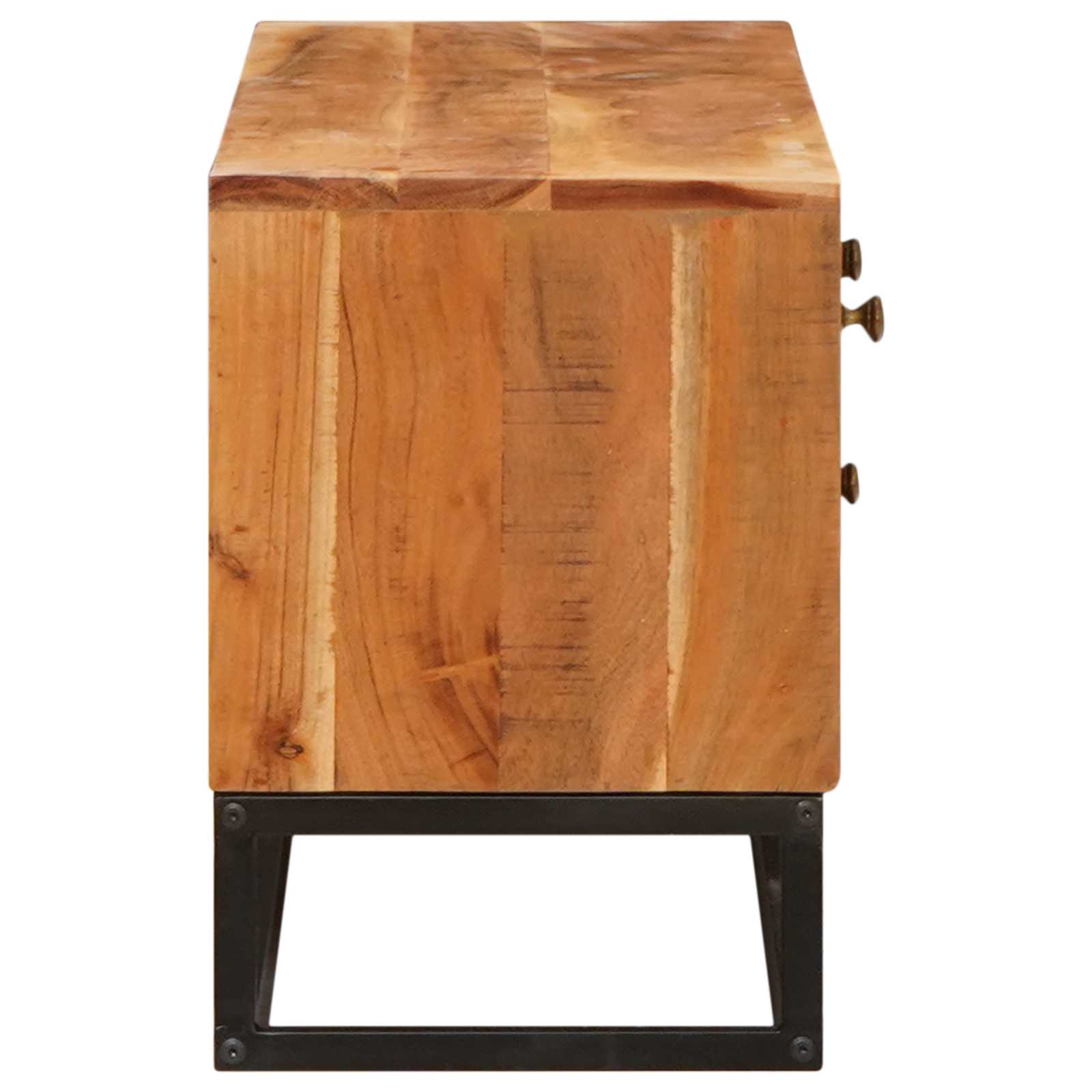 TV ormar Prirodna 110 x 30 x 44 cm Čvrsto drvo akacije