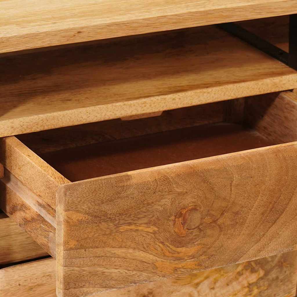 Ormari za skladištenje Smeđa 110 x 30 x 40 cm Čvrsto drvo manga