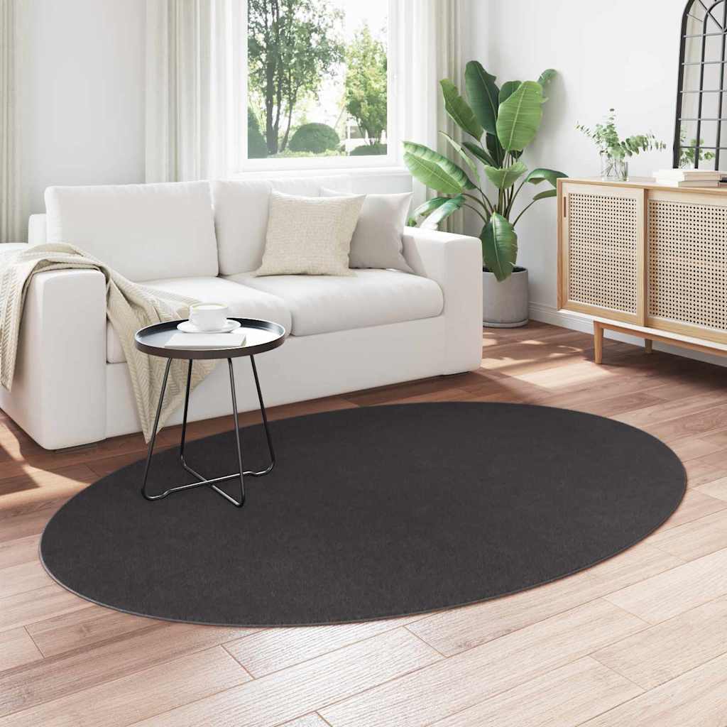 Tepisi za područja HUARTE Antracit 140 x 200 cm 100% poliester