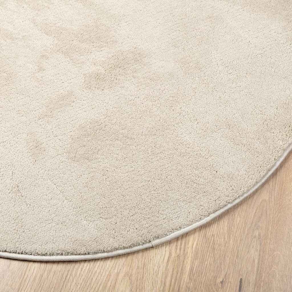 Tepisi za područja Ovalni HUARTE Bež 100 x 200 cm