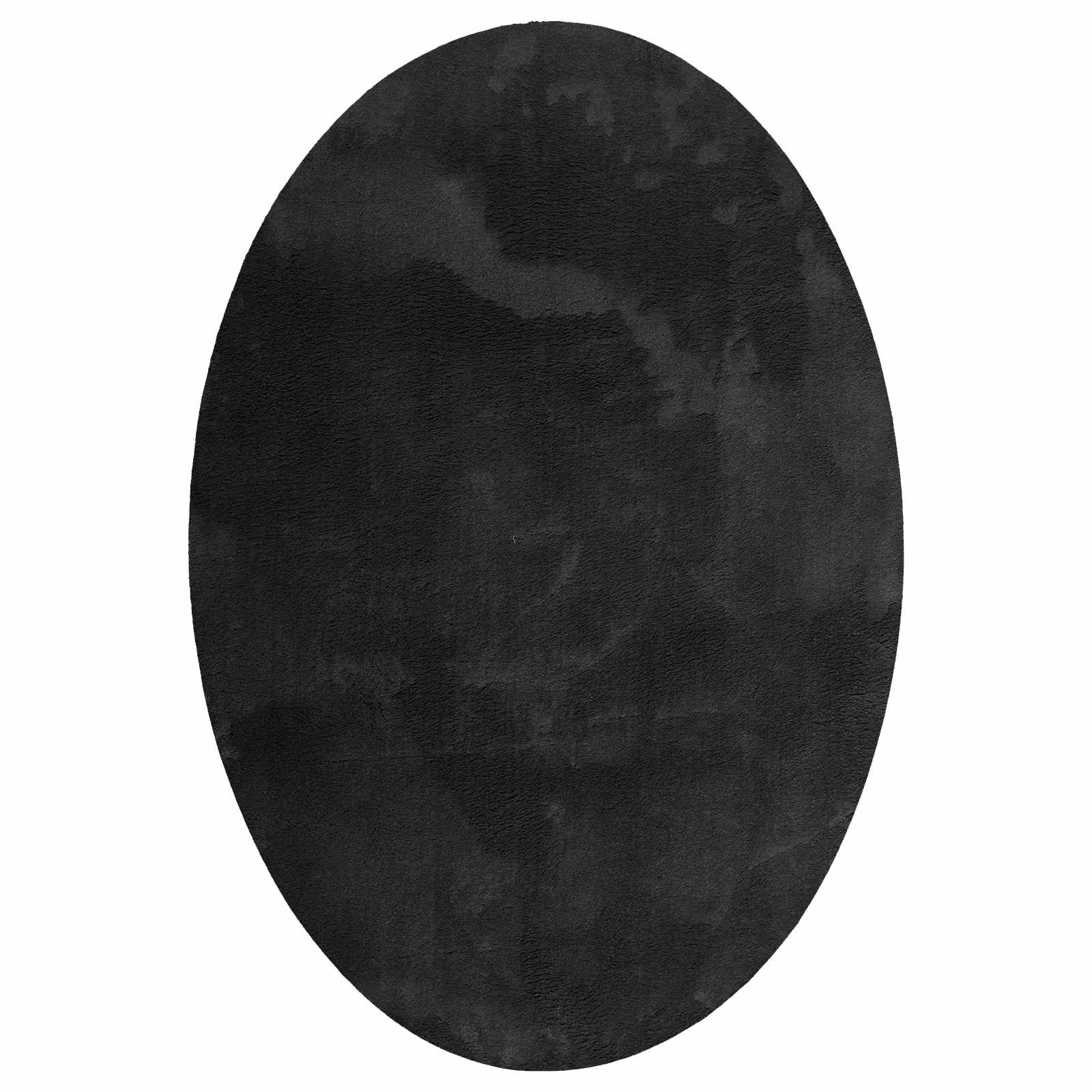 Tepisi za područja HUARTE Crna 140 x 200 cm 100% poliester