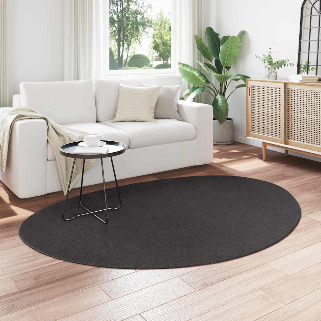 Tepisi za područja HUARTE Antracit 140 x 200 cm Poliester