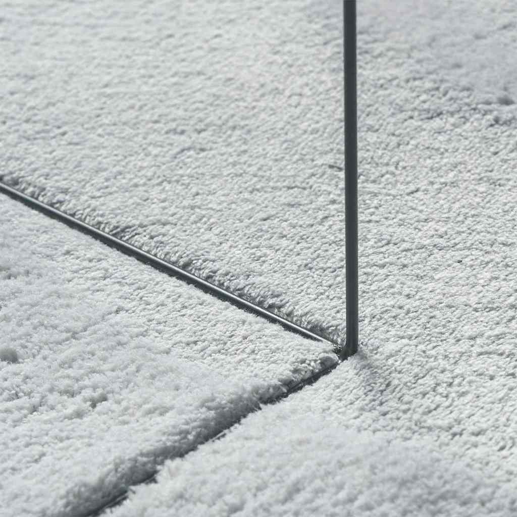 Tepisi za područja HUARTE Siva 100 x 200 cm Poliester
