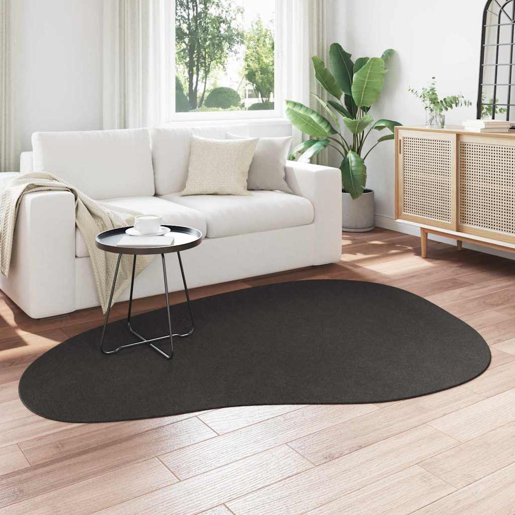 Tepisi za područja HUARTE Antracit 140 x 200 cm Poliester