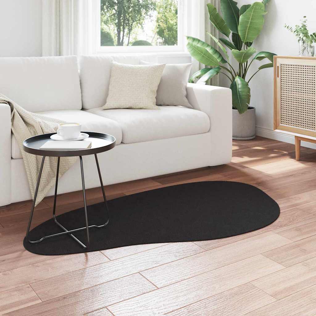 Tepih HUARTE Crna 80 x 150 cm Poliester