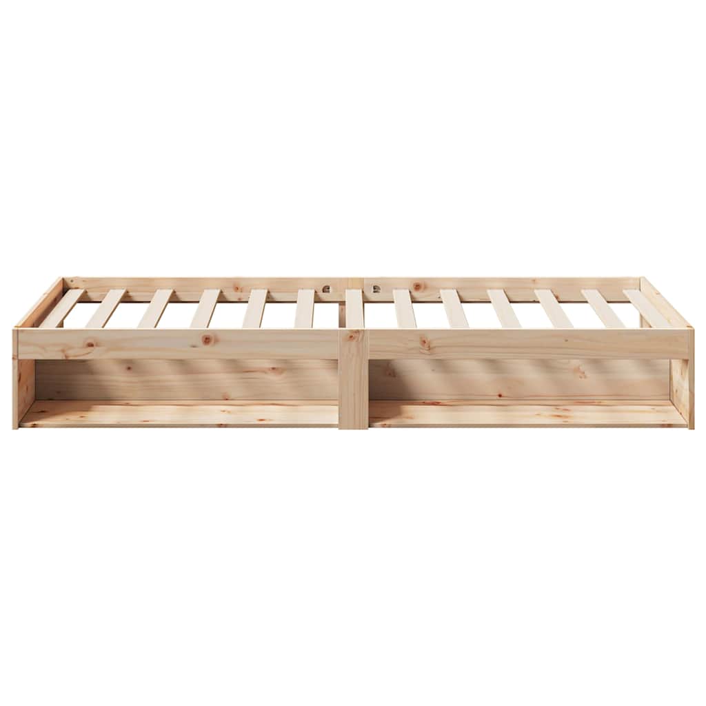 Dnevni krevet bez madraca 100x200 cm puno drvo bor