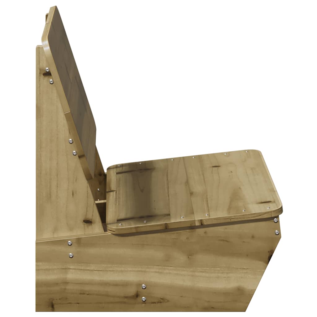 Vrtna stolica 60x64x70,5 cm od impregnirane borovine