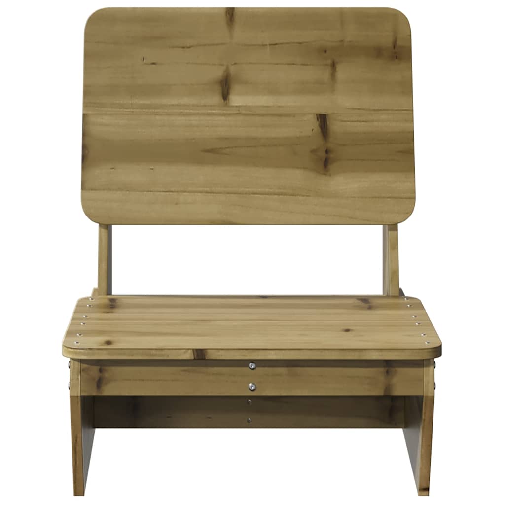 Vrtne stolice 2 kom 60x64x70,5 cm od impregnirane borovine