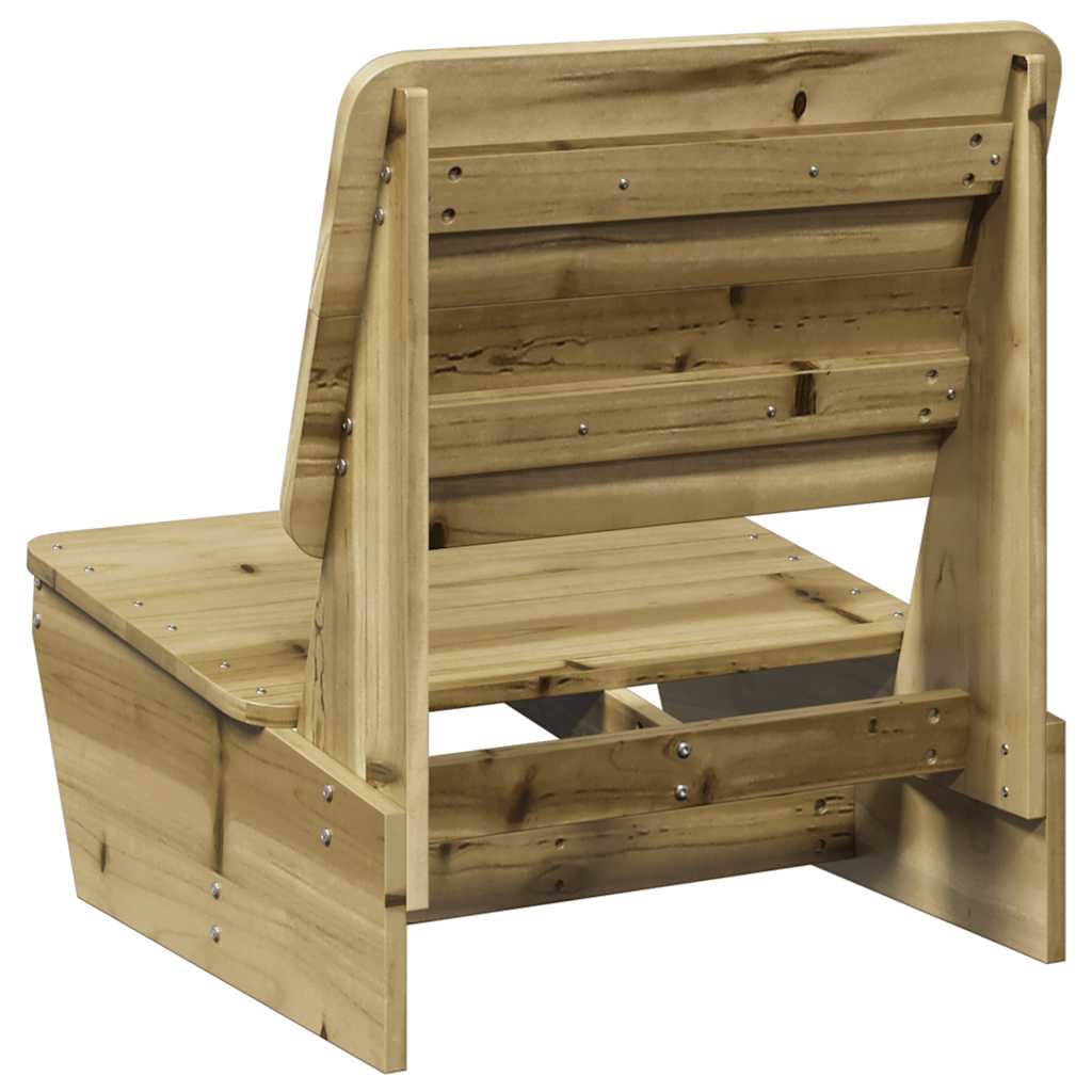 Vrtne stolice 2 kom 60x64x70,5 cm od impregnirane borovine