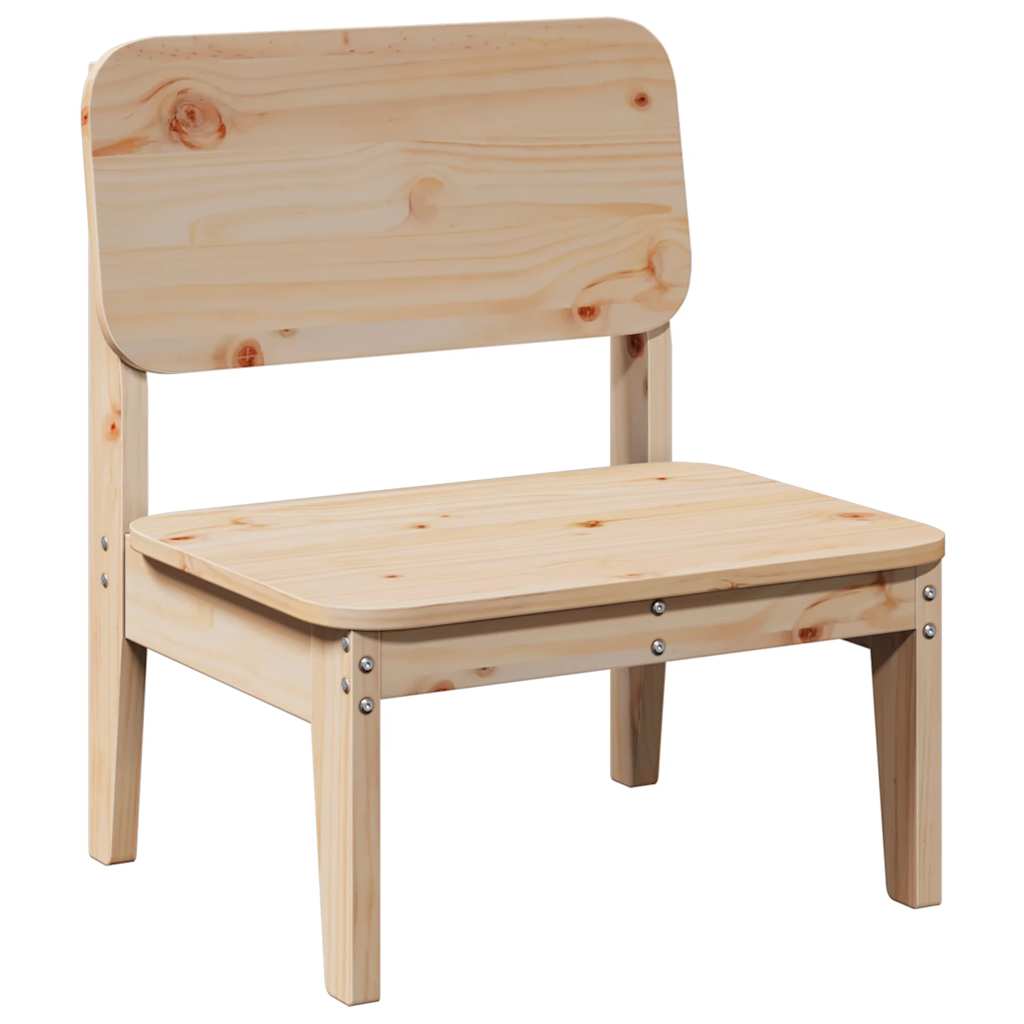 Vrtne stolice 2 kom 60x52,5x72 cm od masivne borovine