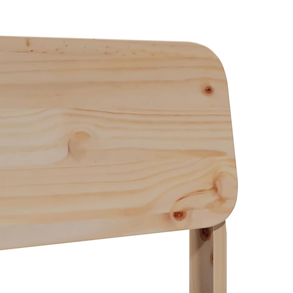 Vrtne stolice 2 kom 60x52,5x72 cm od masivne borovine