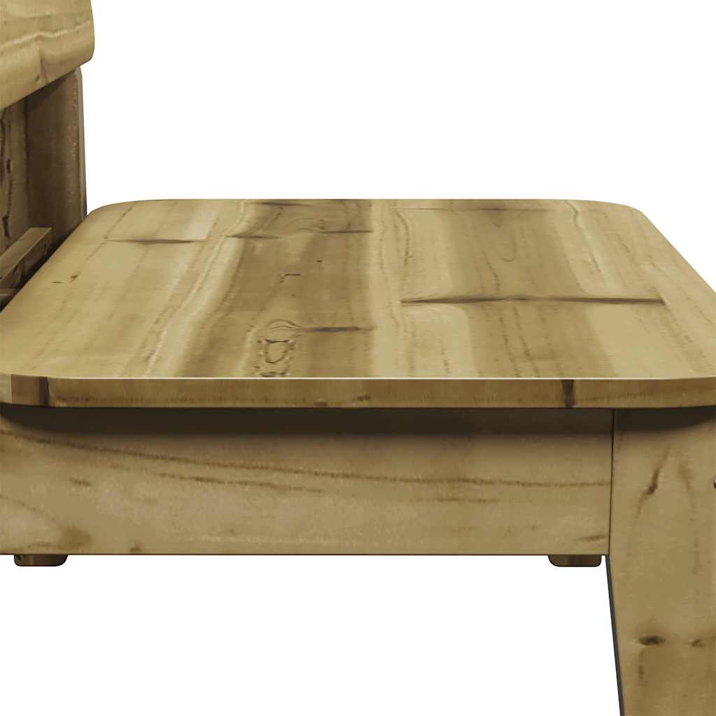 Vrtne stolice 2 kom 60x52,5x72 cm od impregnirane borovine