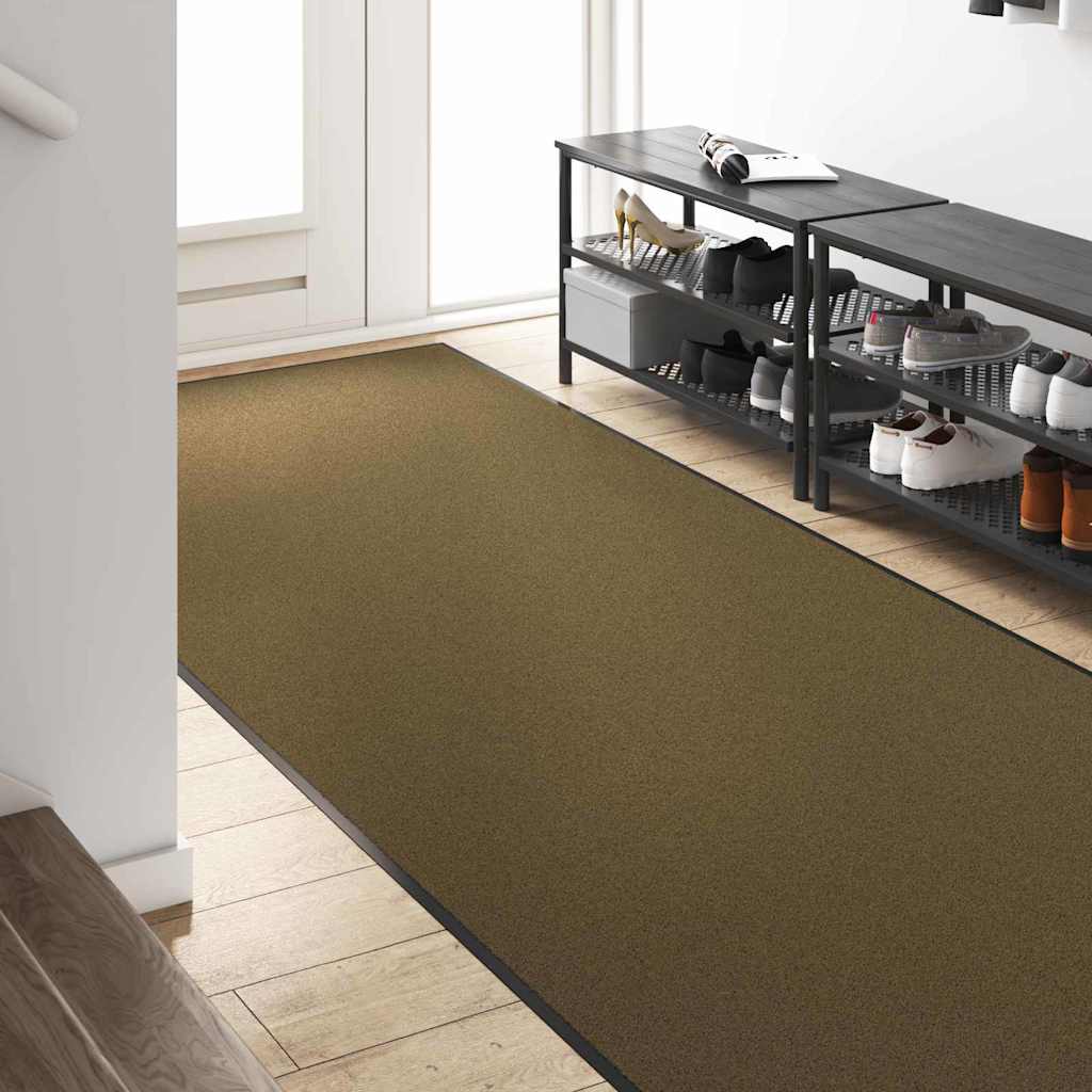 Otirač Smeđa i crna 120 x 250 cm 100% poliamid