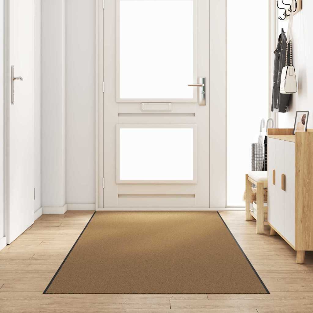 Otirač Ostalo Krem i crna 120 x 350 cm Poliamid i PVC