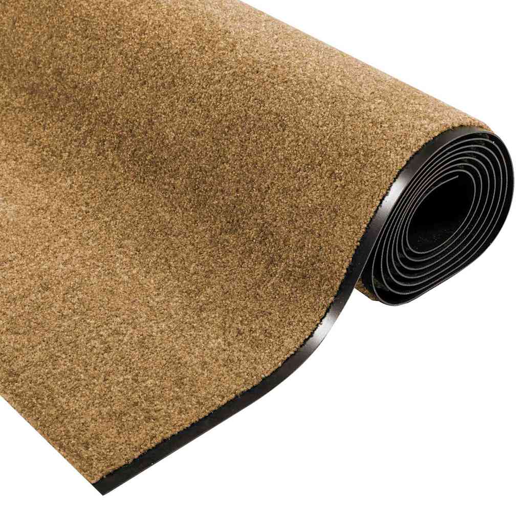 Otirač Ostalo Krem i crna 120 x 400 cm Poliamid i PVC