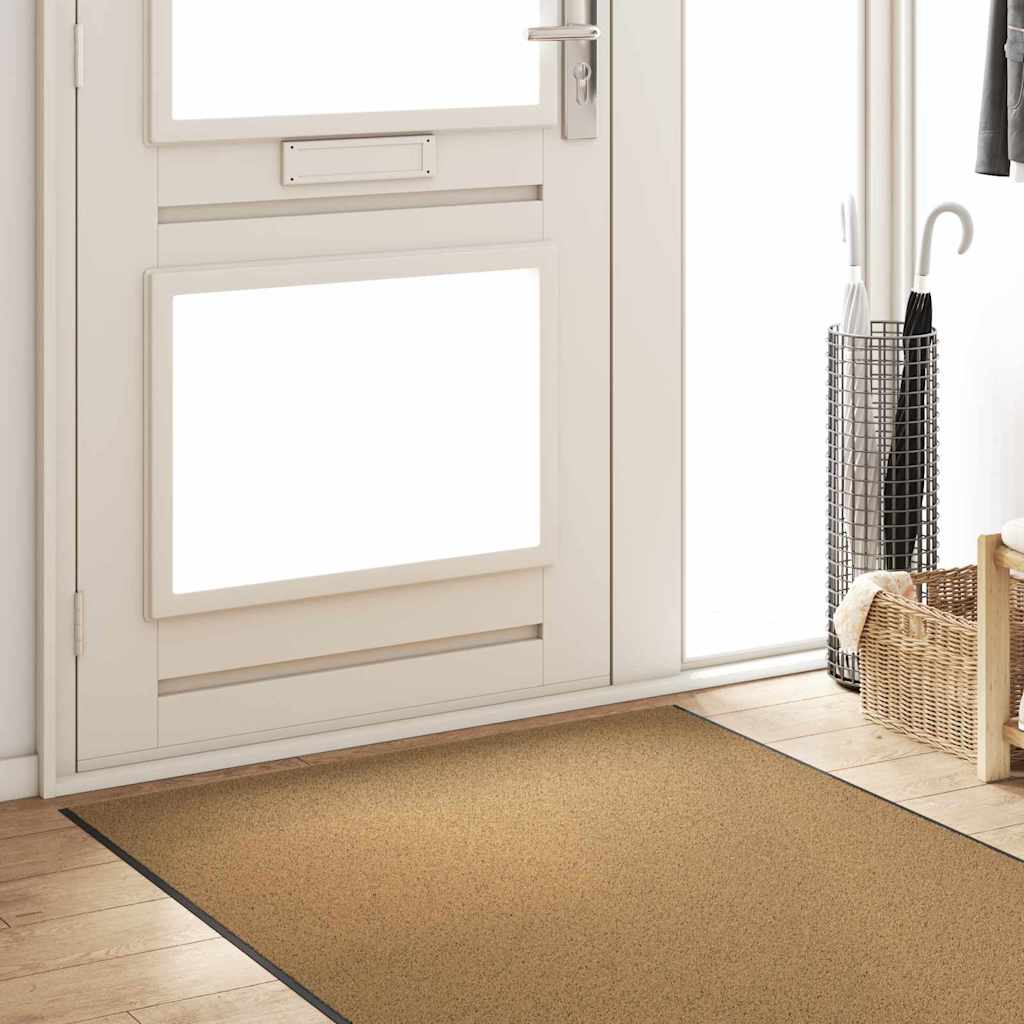 Otirač Ostalo Krem i crna 120 x 400 cm Poliamid i PVC