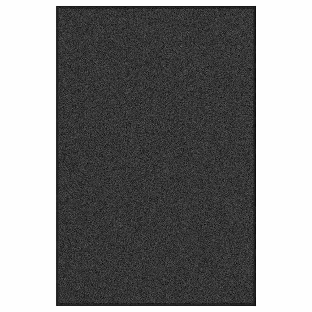 Otirač Antracit i crna 120 x 180 cm 100% poliamid