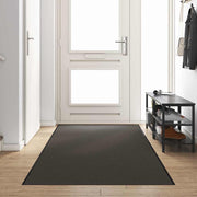 Otirač Antracit i crna 120 x 400 cm 100% poliamid