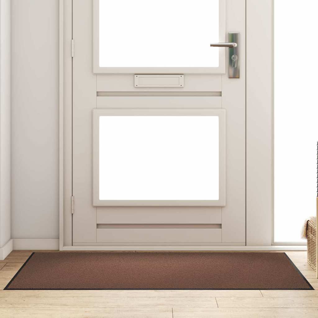 Otirač Smeđa i crna 90 x 150 cm 100% poliamid