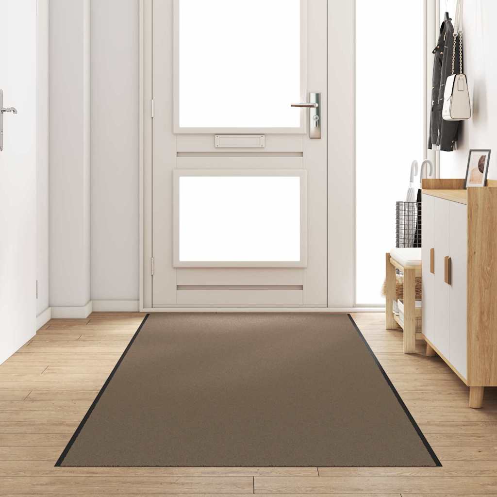 Otirač Bež i crna 120 x 400 cm 100% poliamid