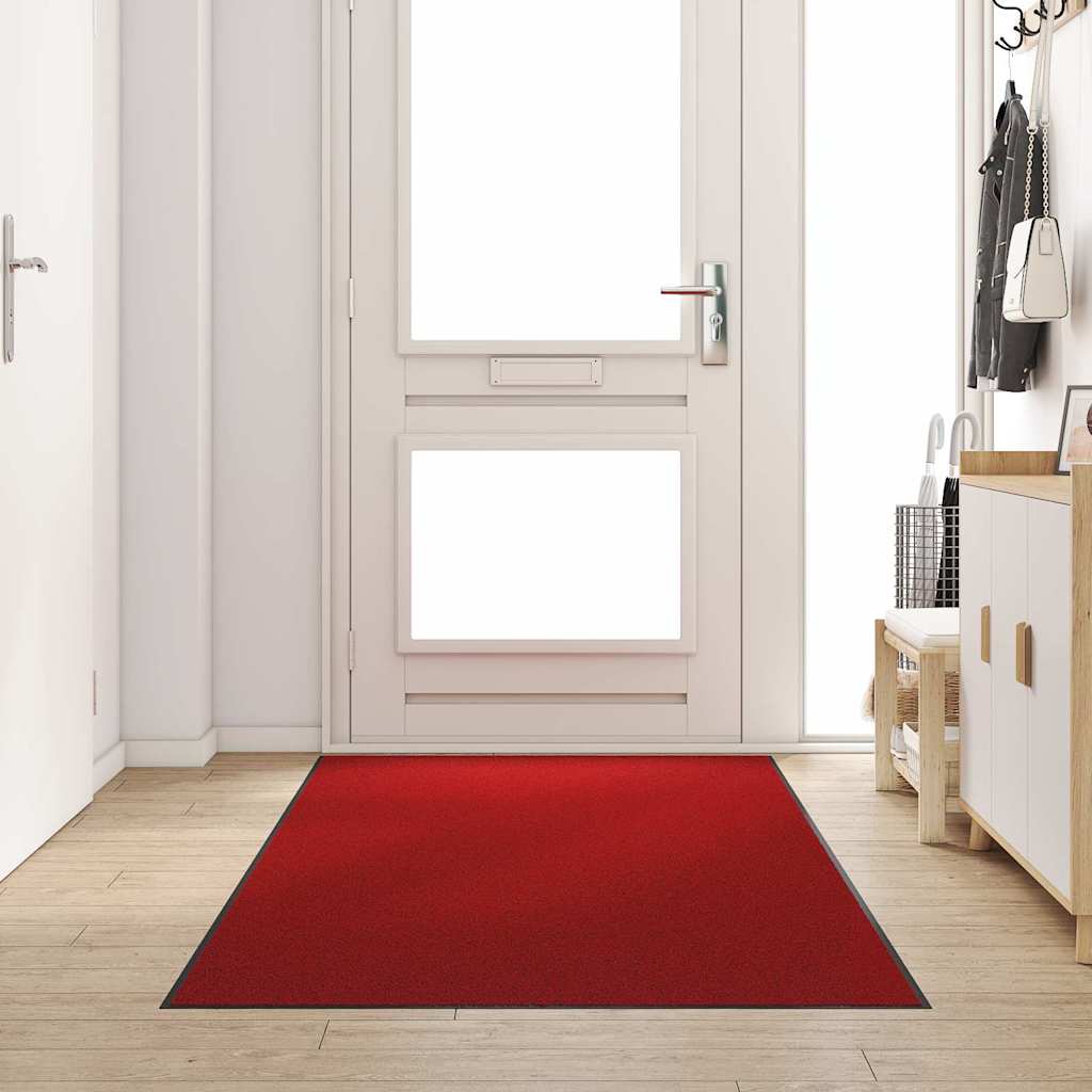 Otirač Crvena i Crna 120 x 250 cm 100% poliamid