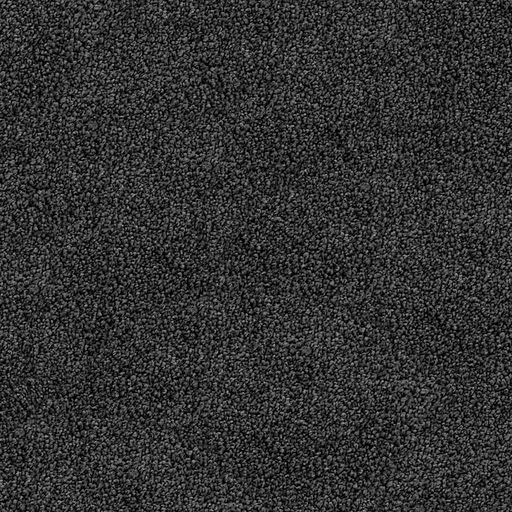 Protuklizni Shaggy Tepih Tamno siva 90 x 90 cm PP