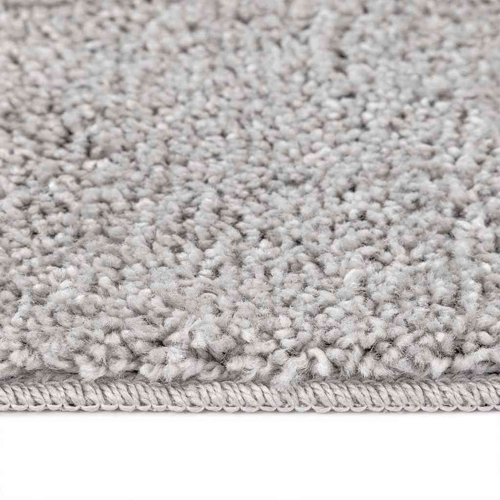 Protuklizni Shaggy Tepih Siva 200 x 200 cm PP