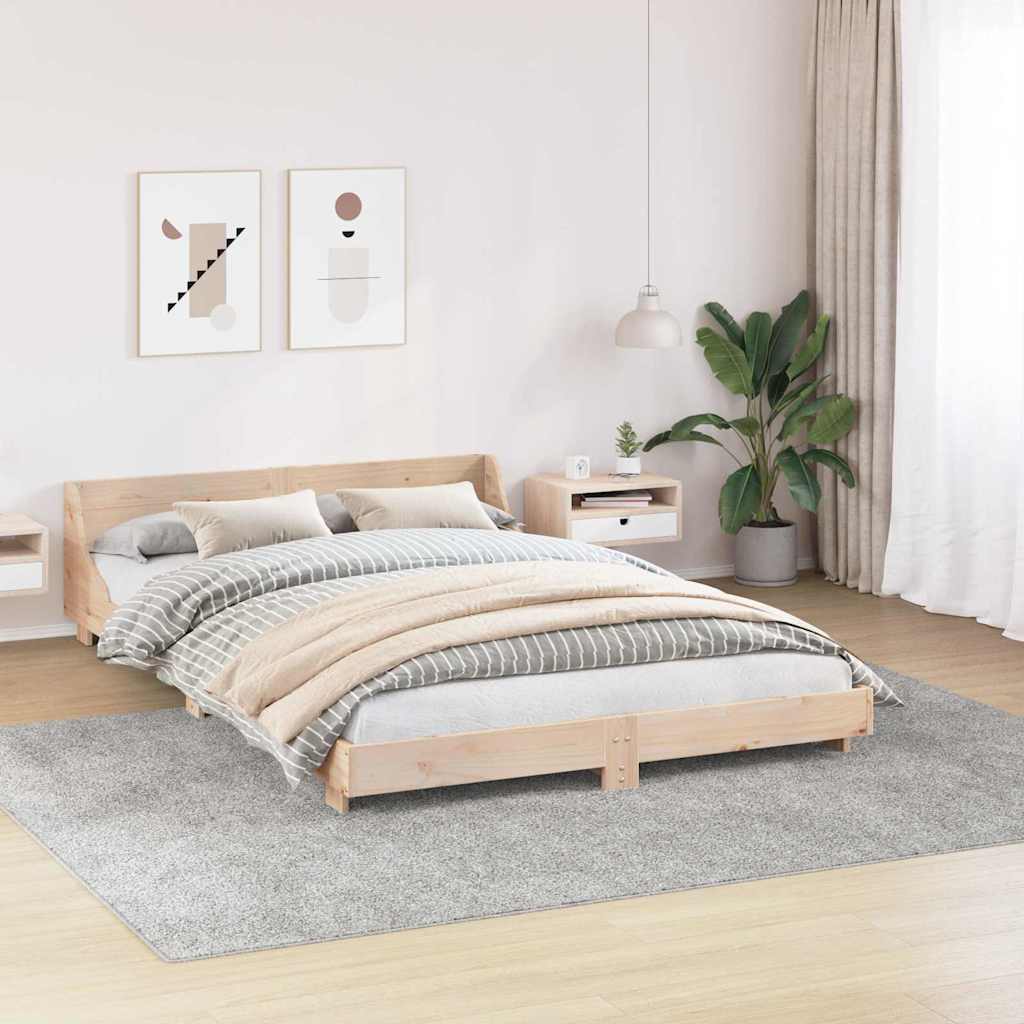 Protuklizni Shaggy Tepih Siva 240 x 340 cm PP