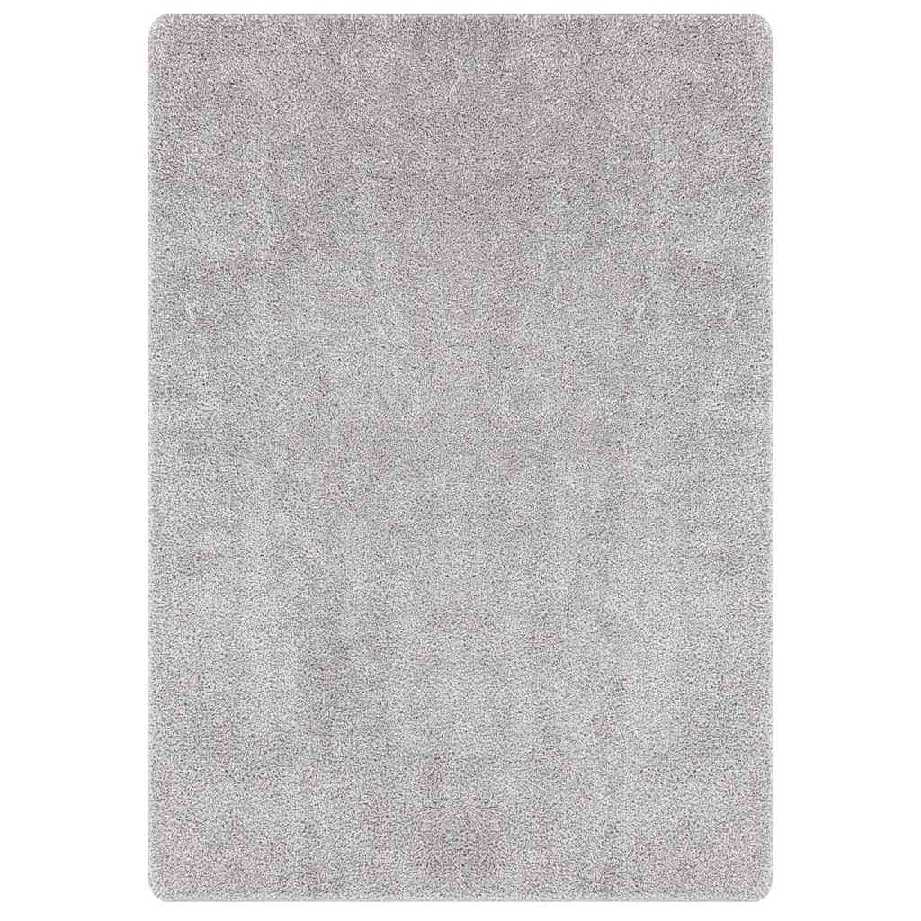 Protuklizni Shaggy Tepih Siva 240 x 340 cm PP