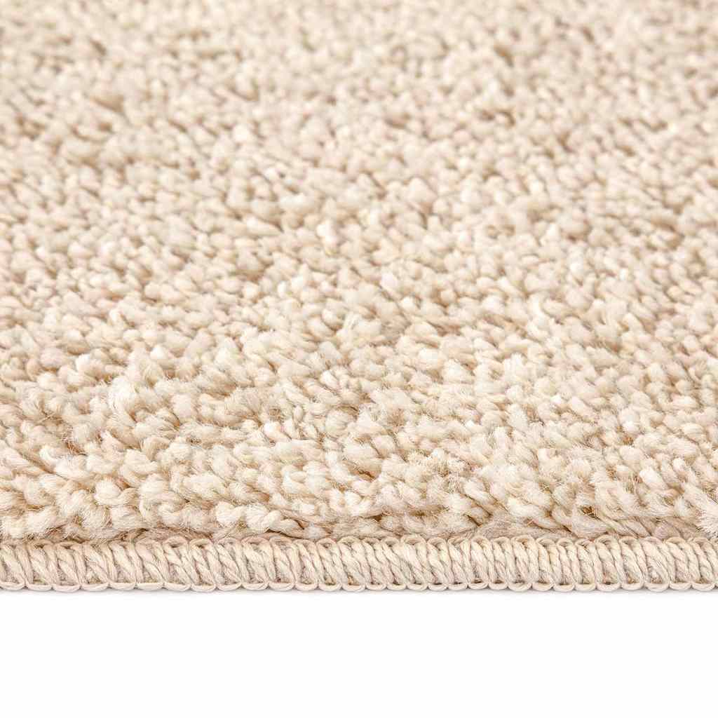 Protuklizni Shaggy Tepih Krema 200 x 200 cm PP