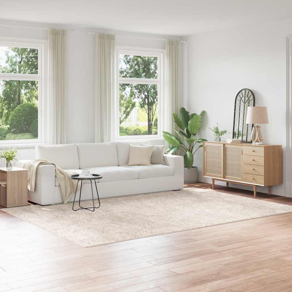 Protuklizni Shaggy Tepih Krema 240 x 340 cm PP