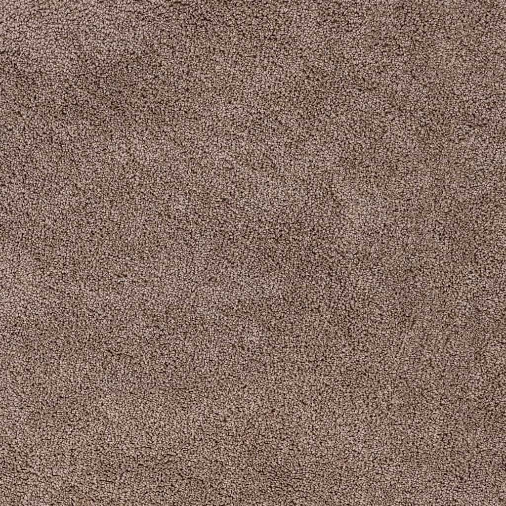 Protuklizni Shaggy Tepih Smeđa 160 x 160 cm PP