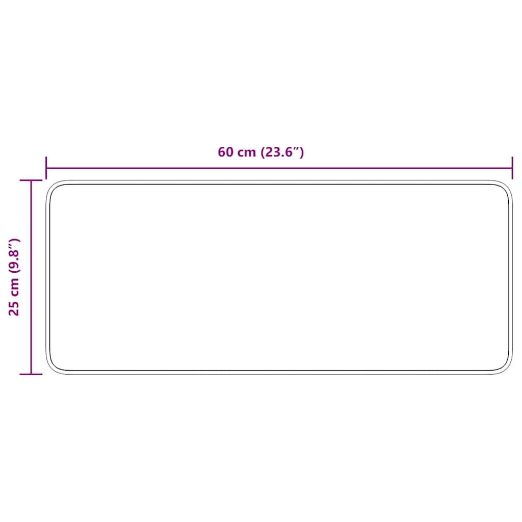 Podloge protiv klizanja za stepenice 15 pcs Smeđa 60 x 25 cm PP