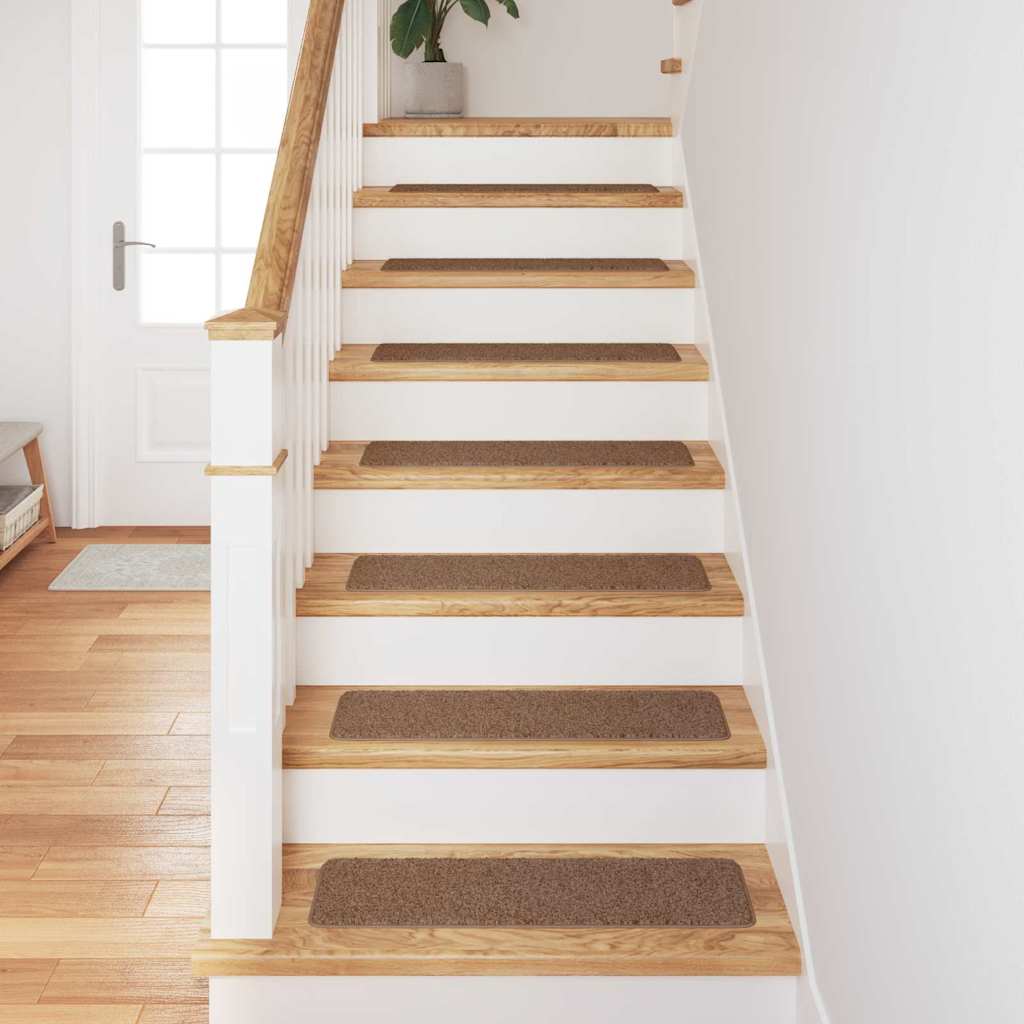 Podloge protiv klizanja za stepenice 15 pcs Žuta 75 x 20 cm PP