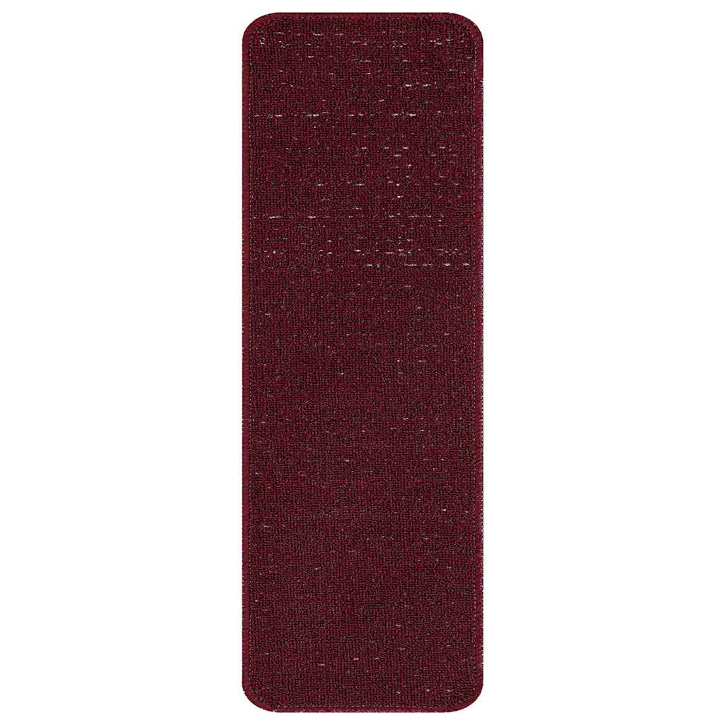 Podloge protiv klizanja za stepenice 15 pcs Bordo 60 x 25 cm PP