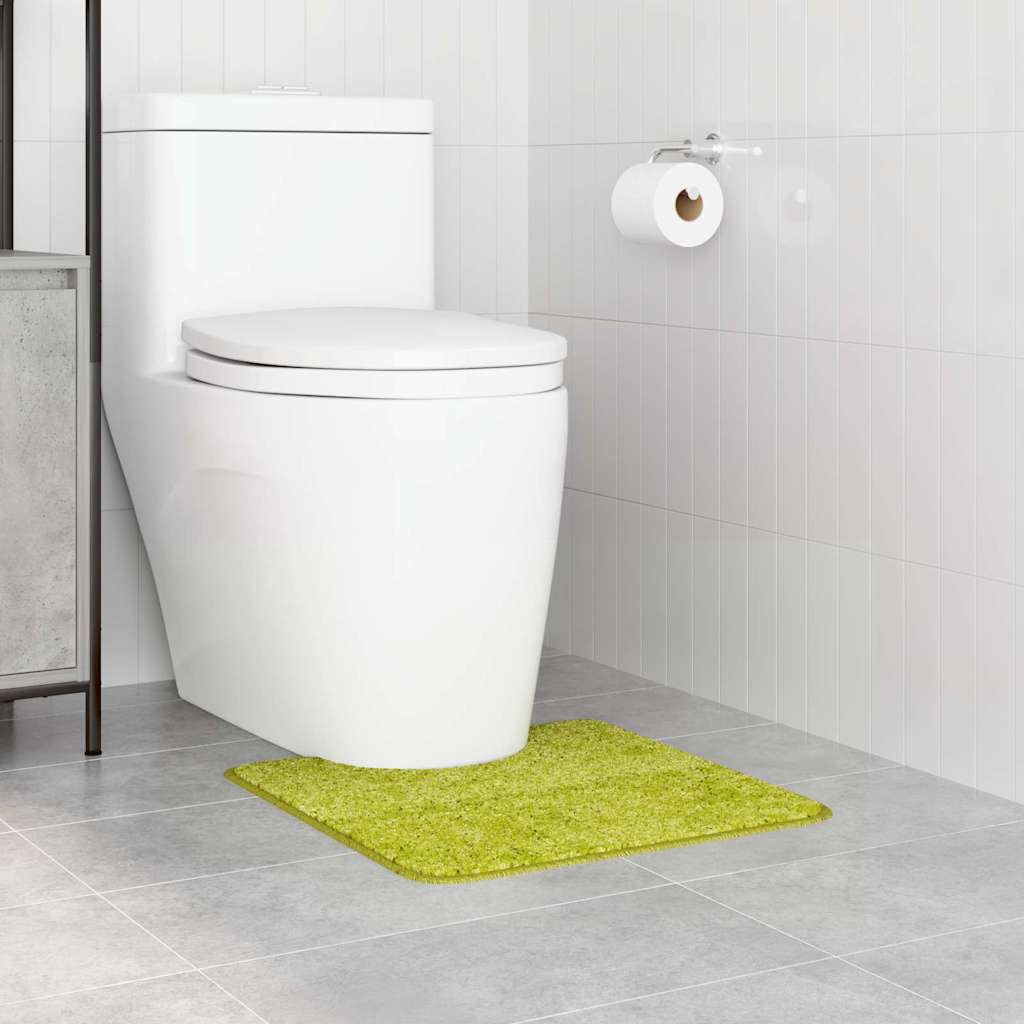 Prostirka protiv klizanja s izrezom za WC Zelena 50 x 50 cm PP