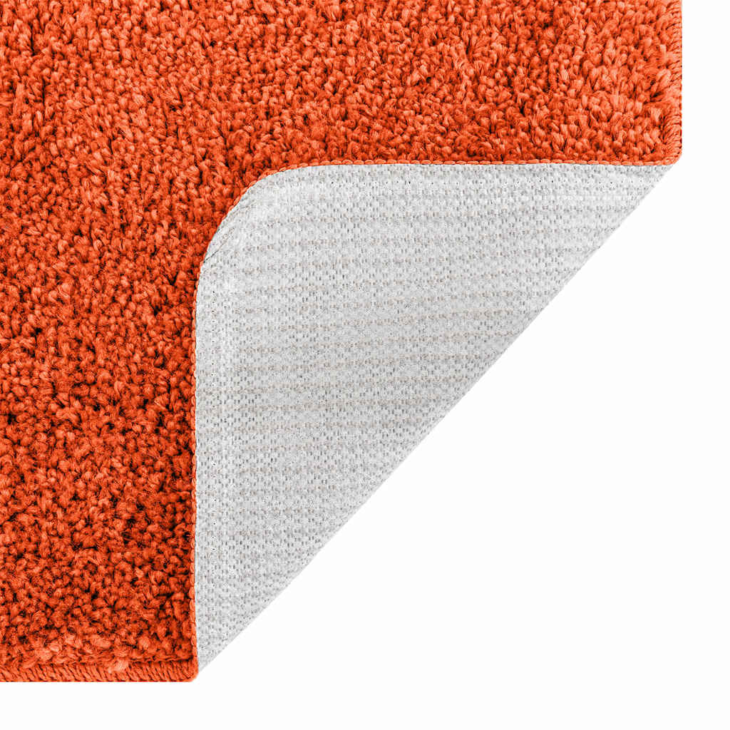 Prostirka protiv klizanja s izrezom za WC Narančasta 50 x 50 cm