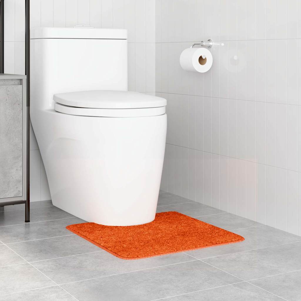 Prostirka protiv klizanja s izrezom za WC Narančasta 50 x 50 cm