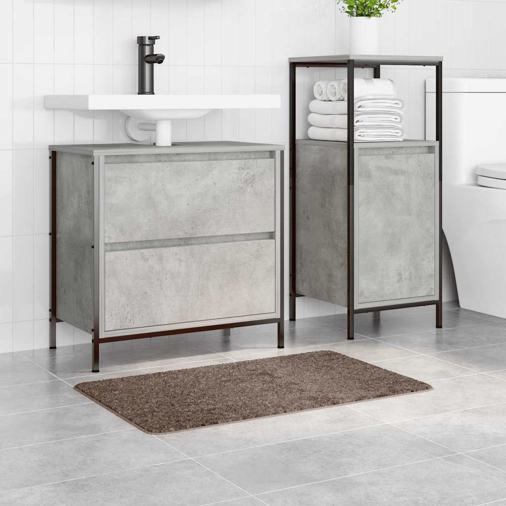 Prostirka protiv klizanja Smeđa 50 x 80 cm PP