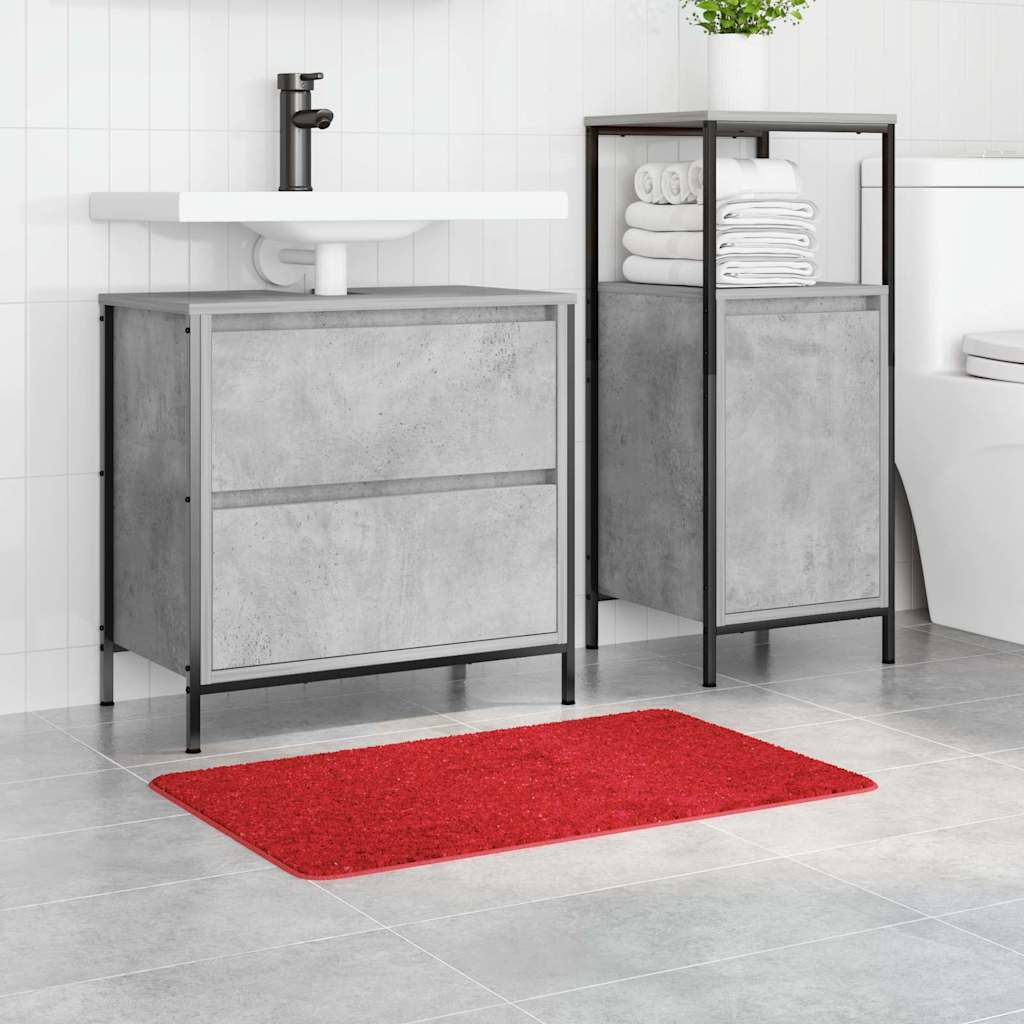 Prostirka protiv klizanja Crvena 50 x 80 cm PP