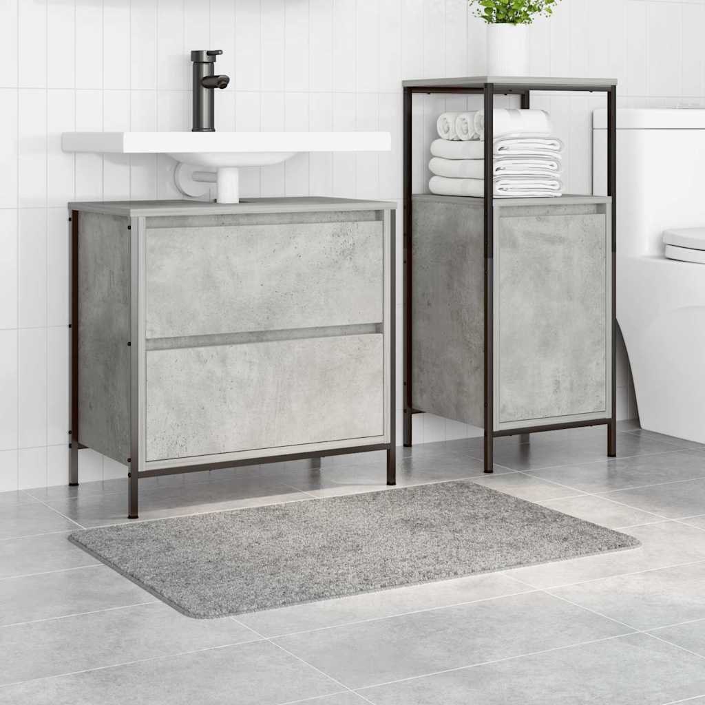 Prostirka protiv klizanja Siva 60 x 90 cm PP