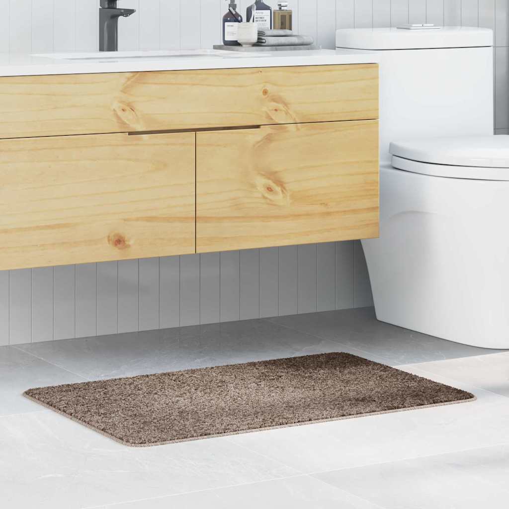 Prostirka protiv klizanja Smeđa 60 x 90 cm PP
