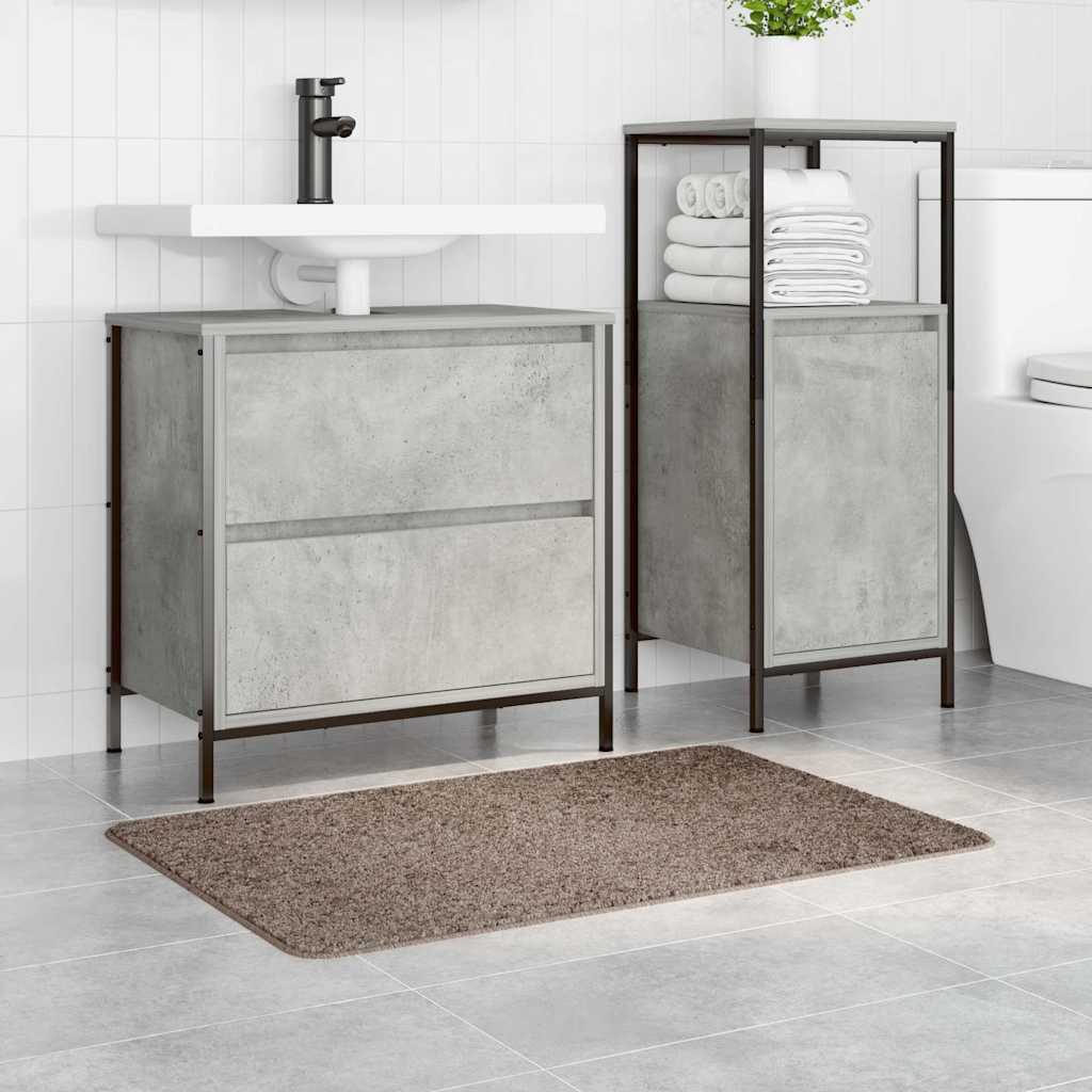 Prostirka protiv klizanja Smeđa 60 x 90 cm PP