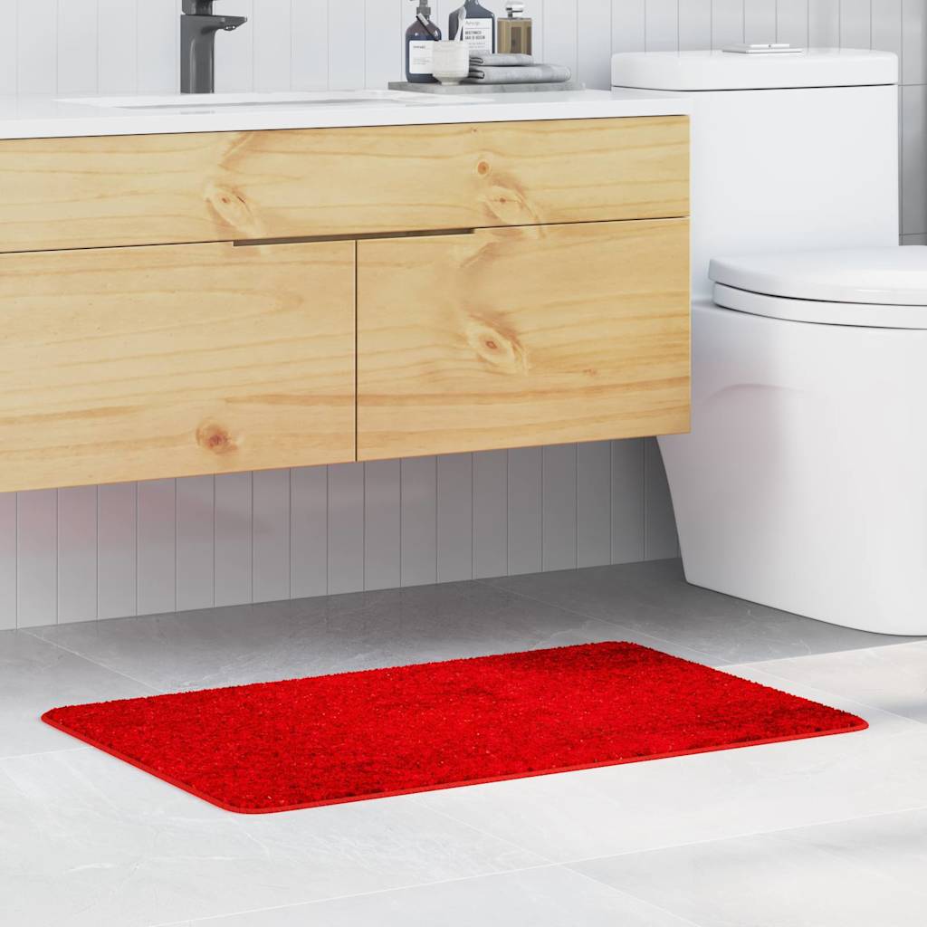 Prostirka protiv klizanja Crvena 60 x 90 cm PP