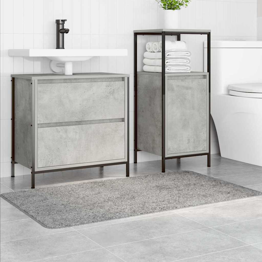 Prostirka protiv klizanja Siva 70 x 120 cm PP