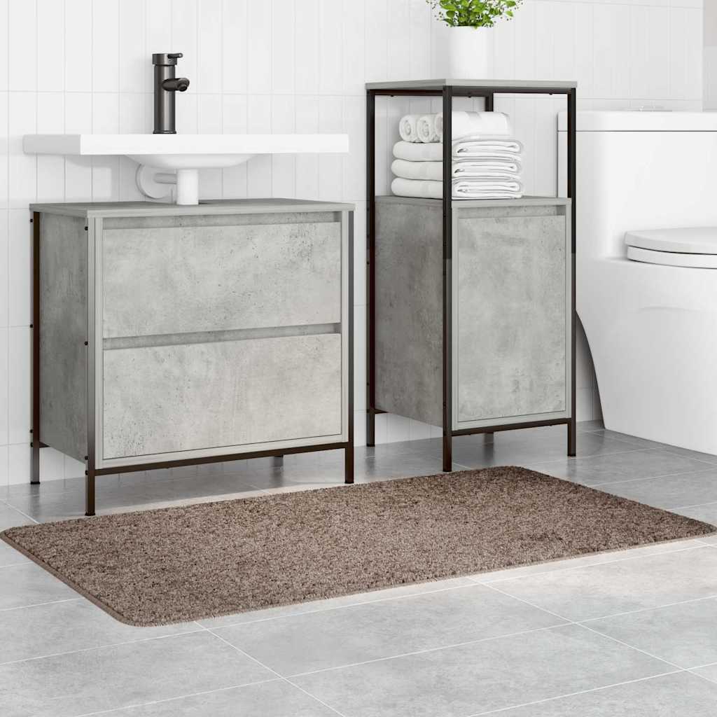 Prostirka protiv klizanja Smeđa 70 x 120 cm PP