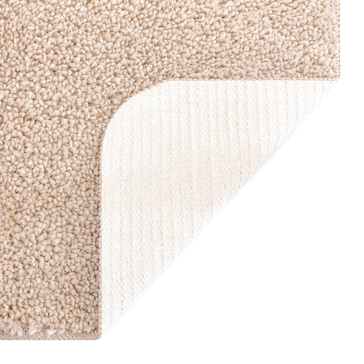 Set prostirki za kupatilo s protukliznom podlogom 3 pcs Krema